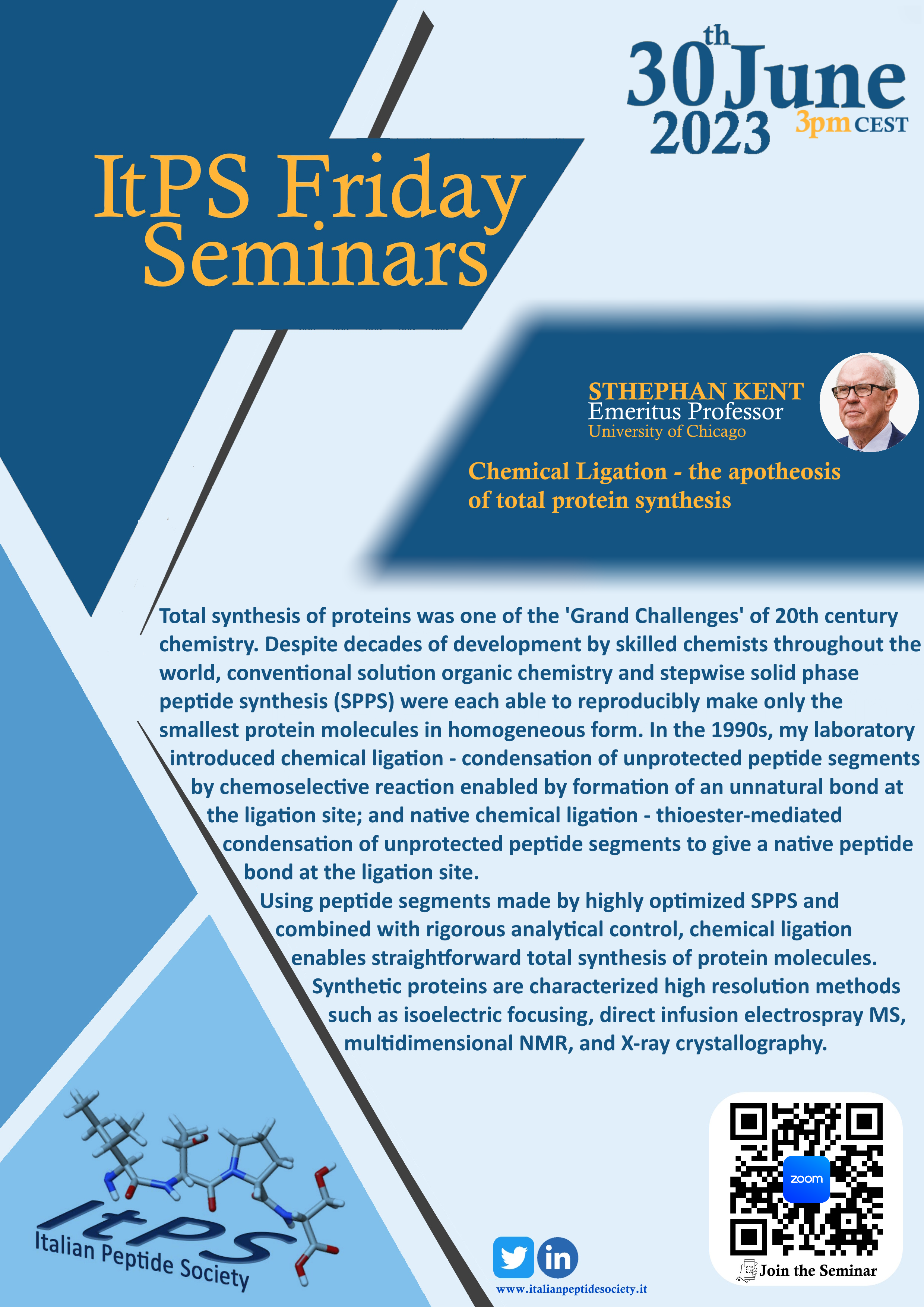 ItPS Friday Seminars - Prof-Kent - Abstract